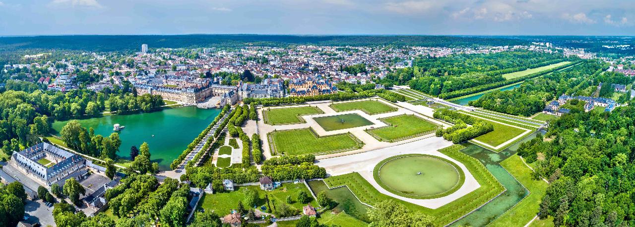 Fontainebleau kastélykert